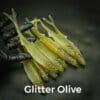glitter olive