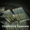 Ghostwhite/turquoise